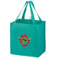 Heavy Duty Non-Woven Grocery Bag w/Insert and Full Color (13"x10"x15") - Color Evolution